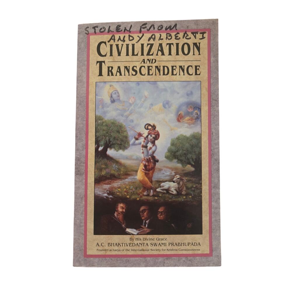 Civilization and Transcendence A.C. Bhaktivedanta Swami Prabhupada